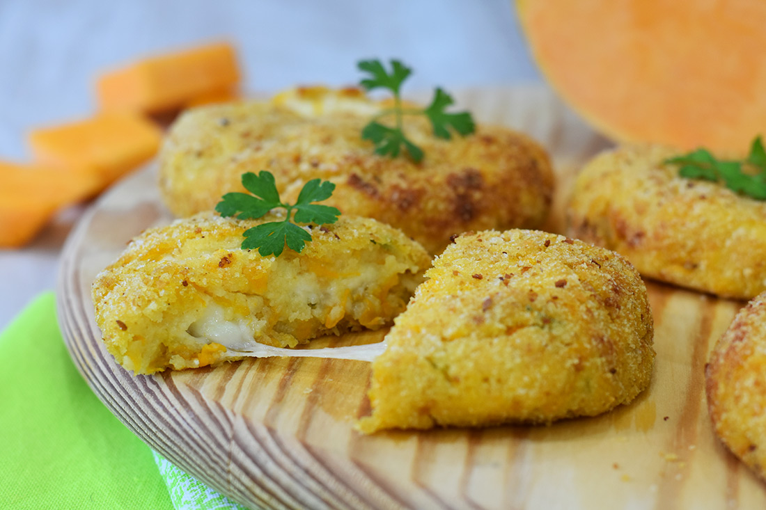 Burger di zucca e patate - Tuorlo Rosso